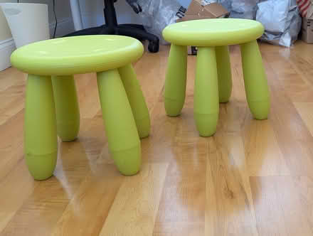 Photo of free Ikea children's stools (2) (Davis Square) #1
