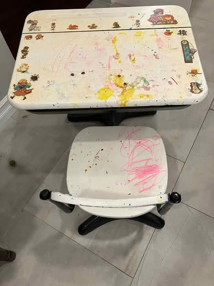 Photo of free Vintage child's study desk (southeast Oakville) #1