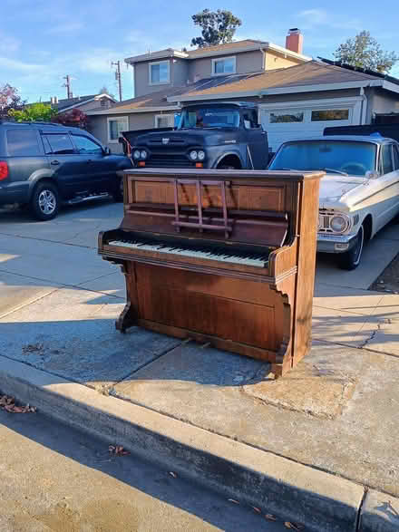 Photo of free Antique piano (1285 Knickerbocker) #1