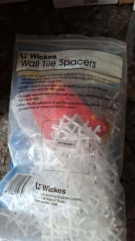 Photo of free Wall tile spacers (Hillingdon UB10) #2