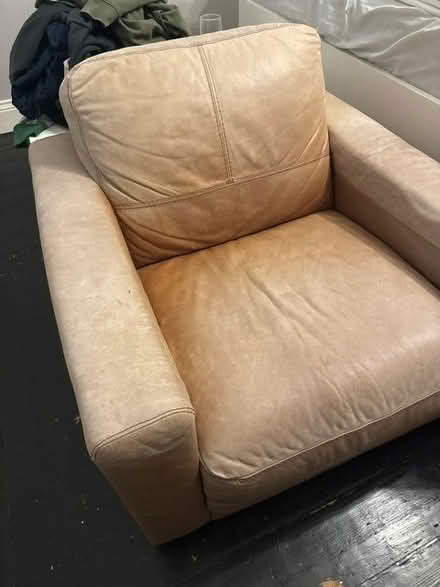 Photo of free Leather armchair (Tynemouth NE30) #1