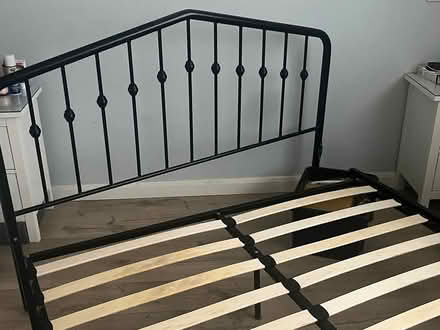 Photo of free Faulty kingsize metal bed frame (Loughton IG10) #2