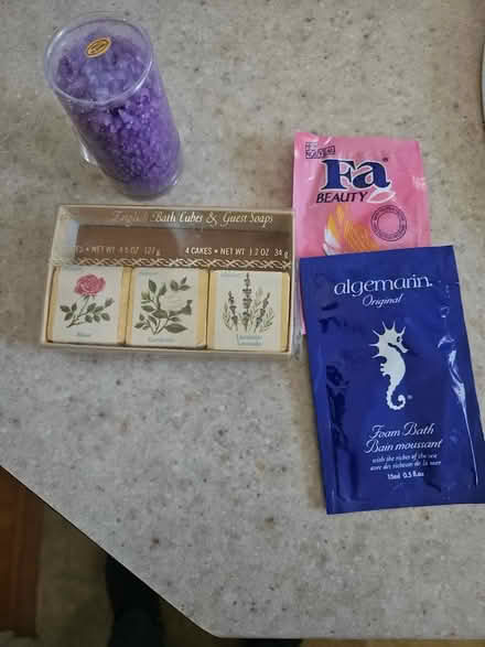 Photo of free Bath salts and bubbles (Baseline and Clyde) #1