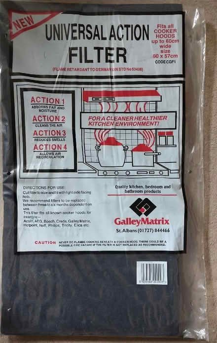Photo of free Universal cooker hood filter (Cotham BS6) #1