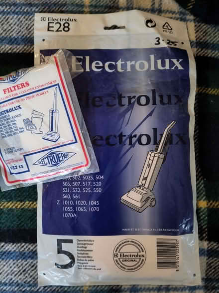 Photo of free Electrolux 500 series pack of vacuum bags and filterm (Ludlow SY8) #1