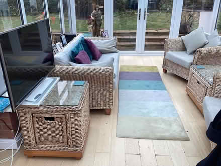 Photo of free Sofa, archairs and side tables (Thorpe park LE13 Le13) #3