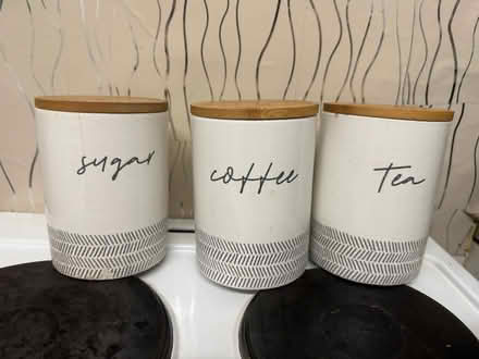 Photo of free Set of 3 Kitchen Storage Jars (OL8) #1