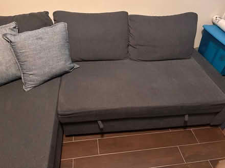 Photo of free IKEA l shape sofa bed (Somerville Ma) #3