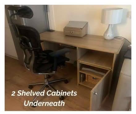 Photo of free Solid Wood Office Desk, 160cm (Islington London N1) #1