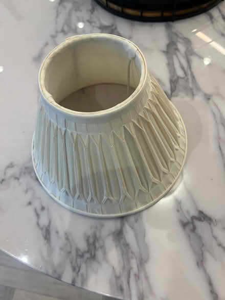 Photo of free Lampshade cream pleated (Old Winsdor SL4) #1