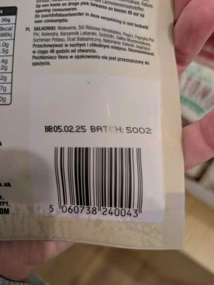 Photo of free Biltong droewors bites (past bbe) (Crosspool, Sheffield S10) #3