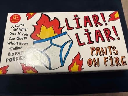 Photo of free Liar liar pants on fire game (windsor SL4) #1