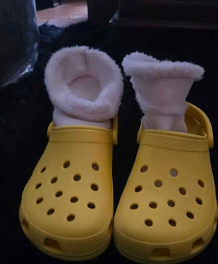 Photo of free Yellow crocs size 5 (Eastville BS5) #1