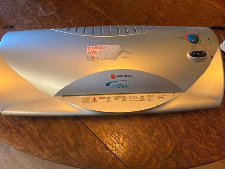 Photo of free Working laminator Rexel (SE3 westcombe park/ maze hill) #1