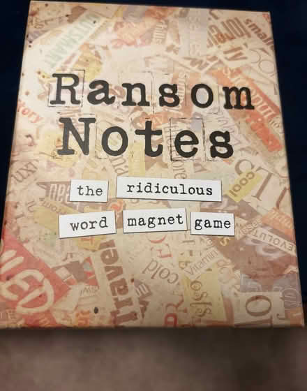 Photo of free Ransom Notes Game (windsor SL4) #1
