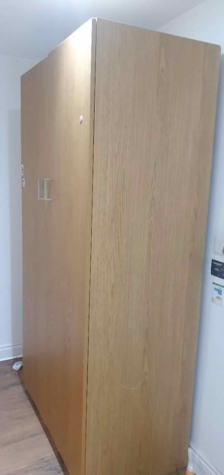 Photo of free IKEA PAX 2-door oak effect wardrobe (Lockleaze BS7) #1