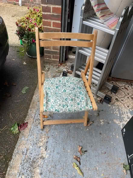 Photo of free Folding chair (Southbourne, PO10) #2