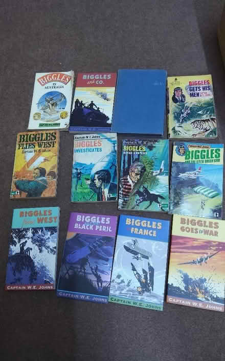 Photo of free Biggles Paperback Novels and Hard Cover Books (Vale LA1) #3