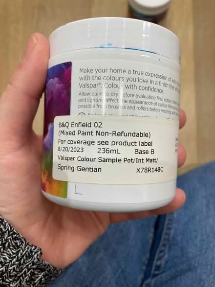 Photo of free Blue paint (Enfield EN2) #3