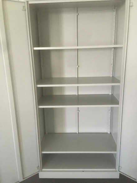 Photo of free Office items bundle - great free stuff! 2x desks, 1 steel c (Chelsea Harbour SW10) #2