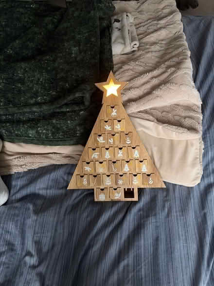 Photo of free Wooden advent calendar (Cowcliffe HD2) #1