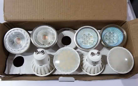Photo of free 8 x LED GU10 Bulbs (Vale LA1) #2