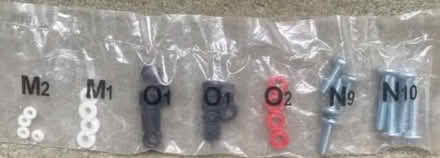 Photo of free 8 bolts w various washers (Fiveways BN1) #1