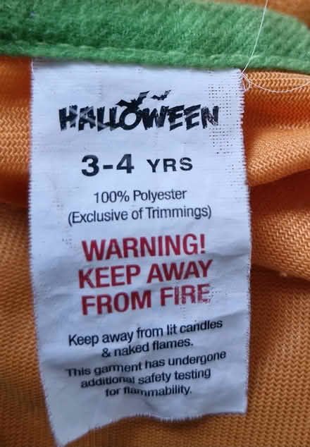 Photo of free Halloween Pumpkin Costume - 3-4 yrs (Chells) #2