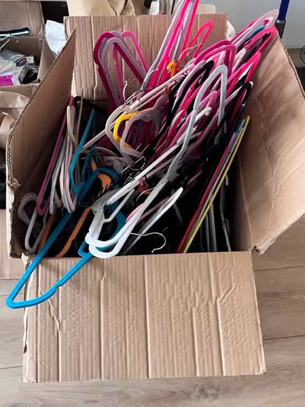Photo of free Large Box of Coat hangers (MK42 Elstow) #1