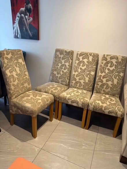 Photo of free Furniture’s sofa and dining chairs (Barnsley) #4