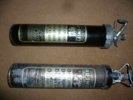 Photo of free Vintage car/boat fire extinguishers (Runcton PO20) #1