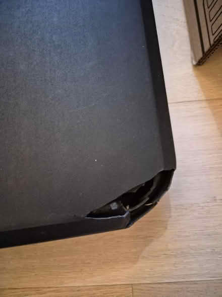 Photo of free Folding table black (islington EC1V) #2