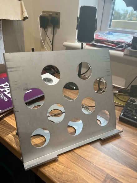 Photo of free Metal laptop stand (Milton Malsor NN7) #1