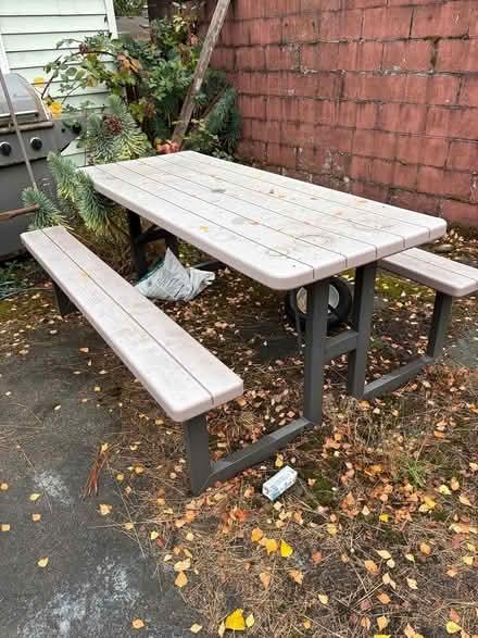 Photo of free Picnic table (Near 72nd and S Fawcett) #1