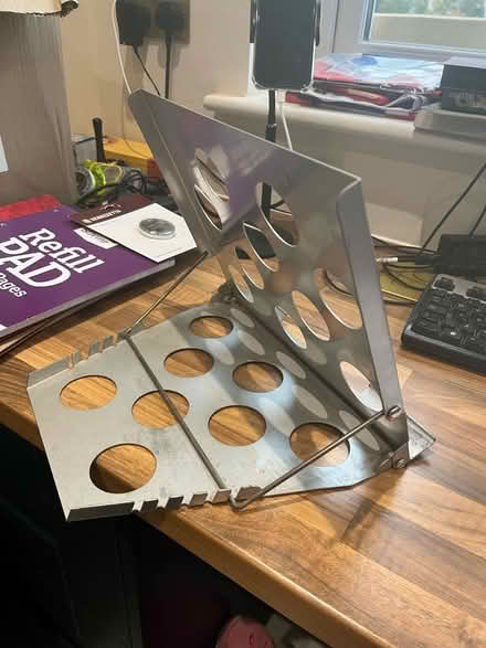 Photo of free Metal laptop stand (Milton Malsor NN7) #2