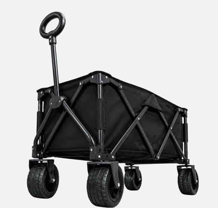 Photo of Folding Camping Festival Picnic Trolley Wagon Cart (Osmondthorpe LS9) #1