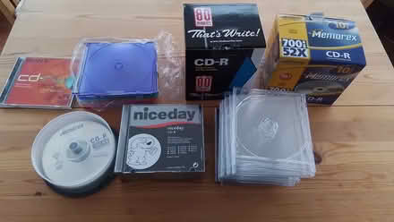 Photo of free Blank CD-Rs and cases (Sproughton IP8) #1