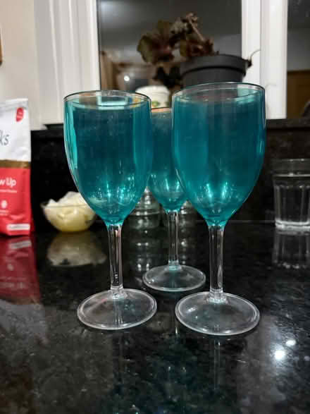 Photo of free Blue plastic glasses (PO12 2 Gosport) #1