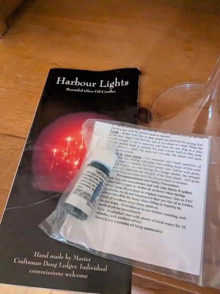 Photo of free Glass oil candles (M32 stretford) #4