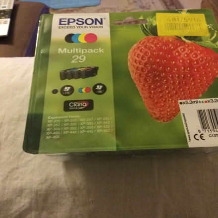 Photo of free Epson strawberry ink cartridges (Littlemore Elmtree close OX4) #1