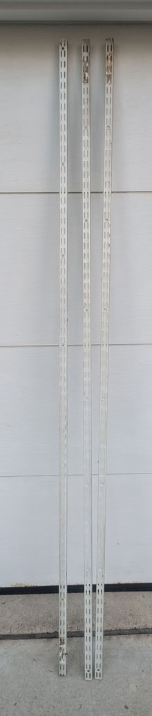 Photo of free Metal Shelving Rails (13 Mile and Southfield) #1