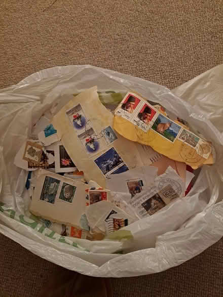 Photo of free Bag of used stamps (Coulsdon CR5) #2