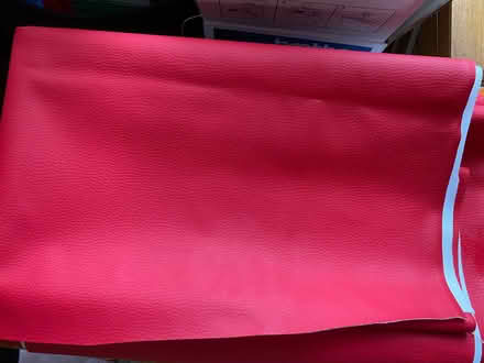 Photo of free Left over faux leather upholstery fabric (Beacontree Heath RM9) #1
