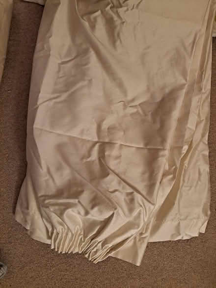 Photo of free Cream curtains and tiebacks (Coulsdon CR5) #1