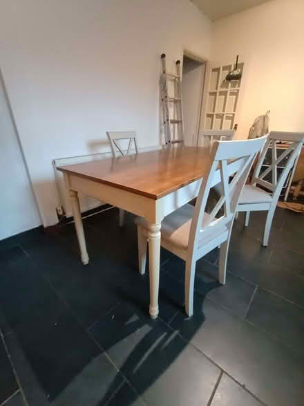 Photo of free Dining table and 4 x matching chairs (Kingswood BS15) #2