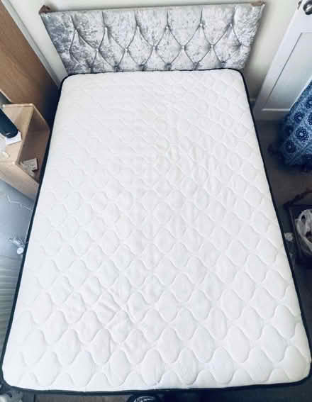 Photo of free Spring double bed Mattress (Richmond Avenue M41) #1