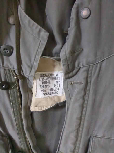 Photo of free Vintage German military jacket (Lambridge Larkhall Bath BA1) #2