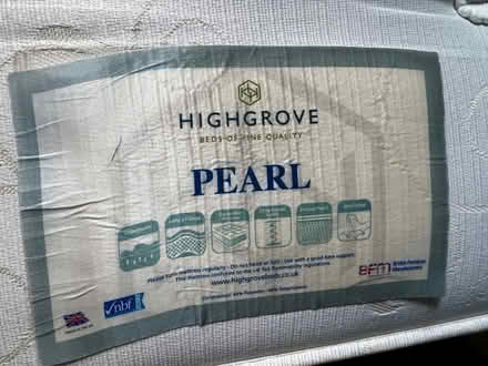 Photo of free highgrove "pearl" double mattress (NW9 4BP) #1