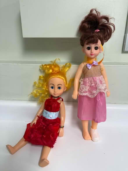 Photo of free 2 dolls & Barbie Doll accessories (Valencia Avenue, Sunnyvale) #1