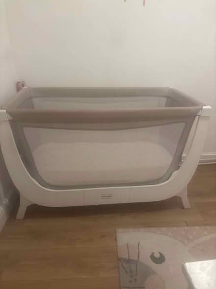 Photo of free Shnuggle cot (islington N1) #1